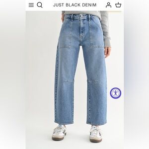Just Black Women's Blue Jeans